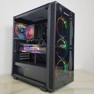 Herné PC A520 3600X RTX2070s 16GB 480GB 650W Herné PC ponúka solídny a stabilný výkon potrebný pre plynulé hranie moderných titulov.