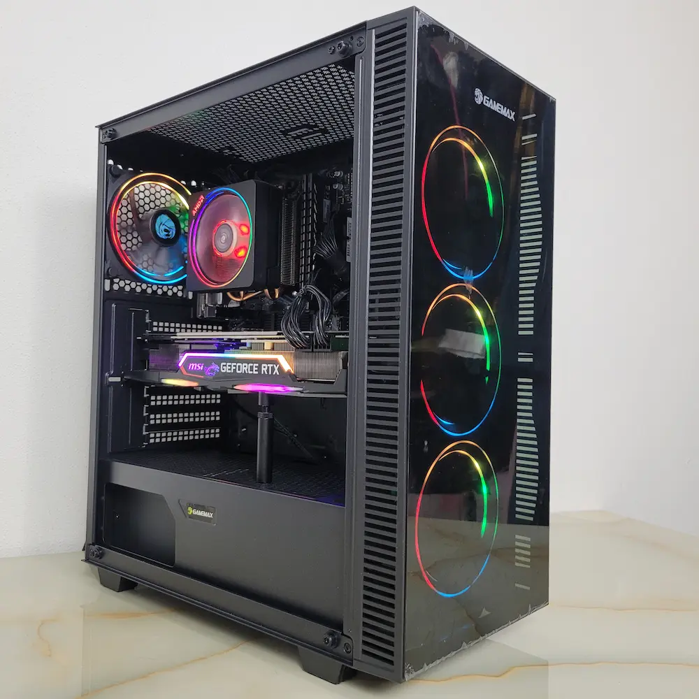 Herné PC A520 3600X RTX2070s 16GB 480GB 650W Herné PC ponúka solídny a stabilný výkon potrebný pre plynulé hranie moderných titulov.