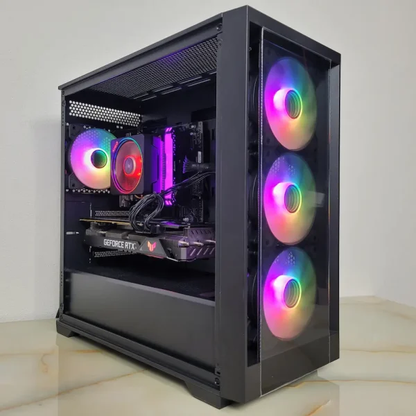 Herné PC A520 3600X RTX3070 16GB 1TB 650W Herné PC vám zaručí, že do herného sveta vstúpite bez zaváhania a s vizuálnym dychom berúcim výkonom.