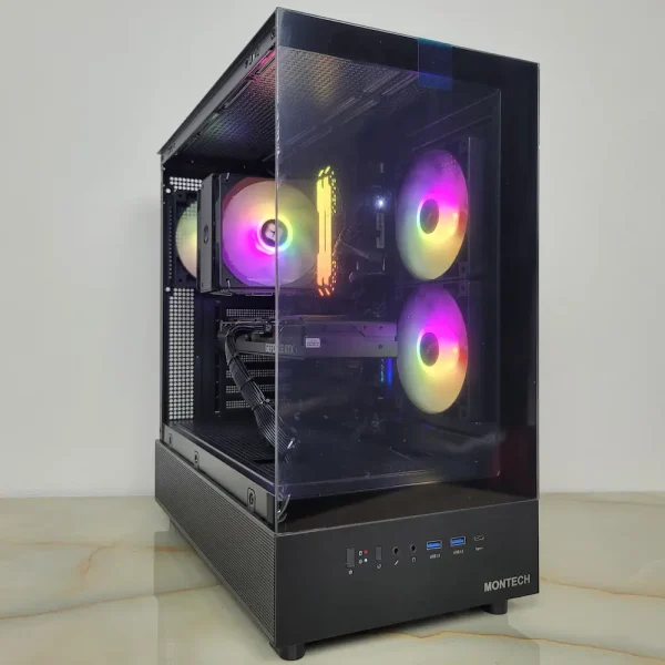 Herný PC TUF B760 13600KF RTX3080 32GB 1TB 750W Herný PC stvorený pre hráčov, ktorí hľadajú čistý výkon a efektivitu, nie len drahú nálepku.