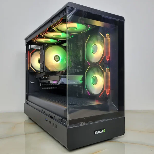 Herný počítač 13400F RTX5060 32GB 512GB 650W Táto vyvážená herná zostava spája bleskový multitasking s modernou grafickou silou, aby ste si mohli užiť každý virtuálny svet v plynulom tempe a bez zbytočného čakania.