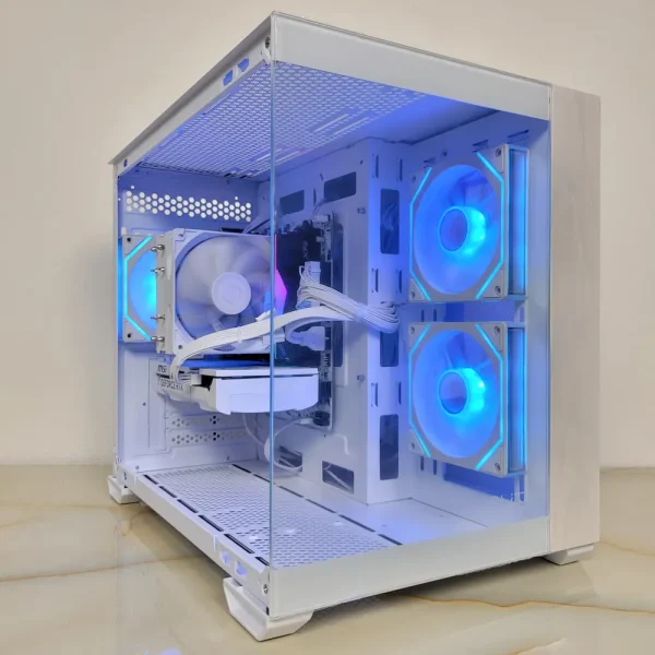 Herný počítač 13400F RTX5060 16GB 512GB 550W Herný počítač tvorí stabilný základ pre vaše digitálne dobrodružstvá a zaručuje plynulý chod hier bez zbytočných starostí.