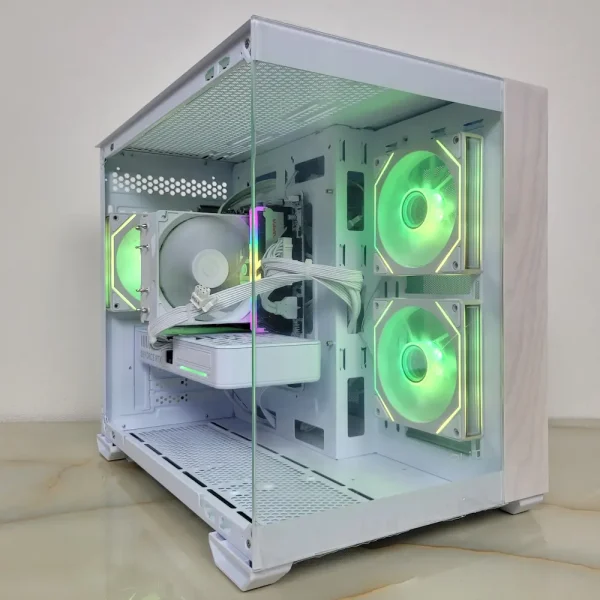 Herný počítač 13400F RTX5060 32GB 512GB 550W Herný počítač tvorí stabilný základ pre vaše digitálne dobrodružstvá a zaručuje plynulý chod hier bez zbytočných starostí.