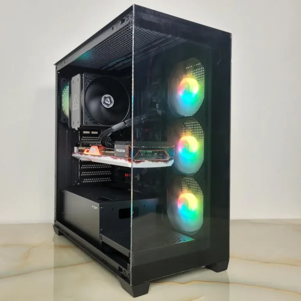 MSI Ryzen 3950X RX7700XT 32GB 1TB 750W Ideálny partner pre každého, kto chce stabilitu, výkon a moderný dizajn v jednom.